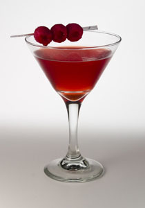 Sour Raspberry Martini  recipe