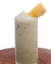 Kiwi Pineapple Batida  recipe