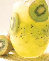 The Kiwi Caipirinha  recipe